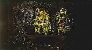 "Den Grå Scene" 1999. 210x380 cm.